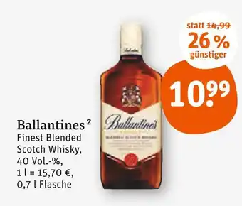 tegut Ballantines ballantines Angebot