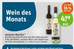 tegut Demeter biovitis Angebot