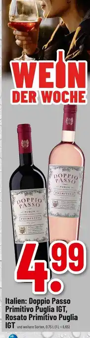 trinkgut Doppio passo primitivo puglia igt, rosato primitivo puglia igt Angebot