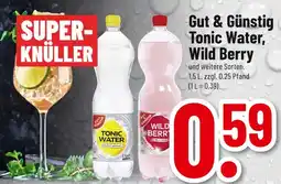 trinkgut Gut & günstig tonic water oder wild berry Angebot