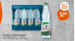 tegut Rosbacher mineralwasser Angebot