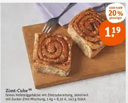 tegut Zimt-cube Angebot