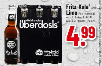 trinkgut Fritz-kola limo Angebot