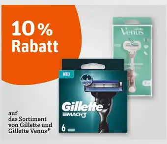 tegut Gillette 10 % rabatt Angebot