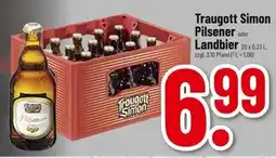 trinkgut Traugott simon pilsener oder landbier Angebot