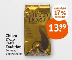 tegut Chicco d'oro caffé tradition Angebot