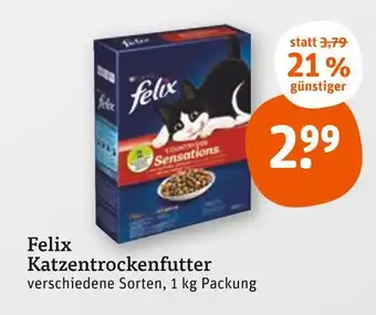 tegut Felix katzentrockenfutter Angebot