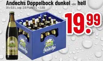 trinkgut Andechs doppelbock dunkel oder hell Angebot