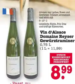 E-Center Domaine reyser vin d'alsace gewürztraminer Angebot