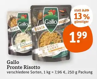 tegut Gallo pronte risotto Angebot