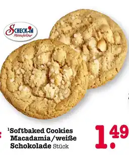 E-Center Scheck-in manufaktur softbaked cookies macadamia/weiße schokolade Angebot