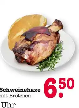 E-Center Schweinehaxe Angebot