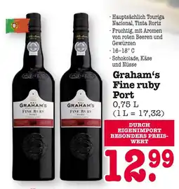 E-Center Graham's fine ruby port Angebot