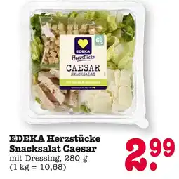 E-Center Edeka herzstücke snacksalat caesar Angebot