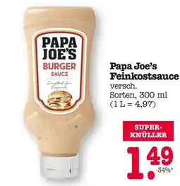 E-Center Papa joe's feinkostsauce Angebot