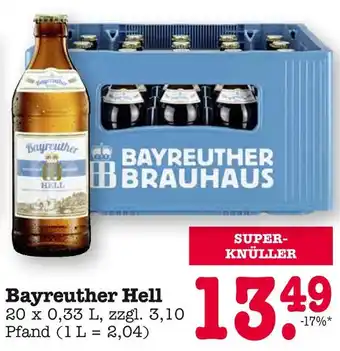 E-Center Bayreuther brauhaus bayreuther hell Angebot