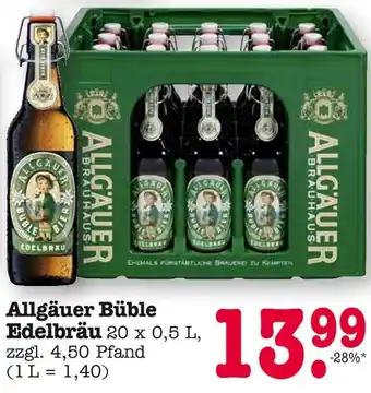 E-Center Allgäuer brauhaus allgäuer büble edelbräu Angebot