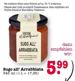 E-Center H. wohlfahrt sugo all’ arrabbiata Angebot