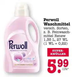 E-Center Perwoll feinwaschmittel renew Angebot