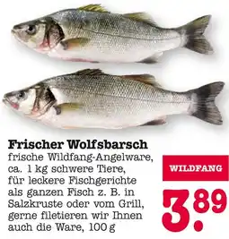 E-Center Wildfang frischer wolfsbarsch Angebot