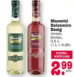 E-Center Mazzetti bianco condimento oder rosato condimento Angebot