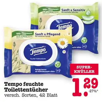 E-Center Tempo sanft & pflegend oder sanft & sensitiv Angebot