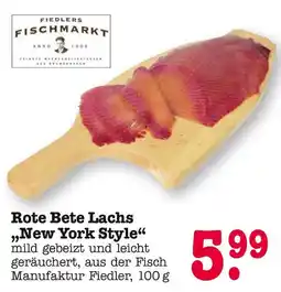 E-Center Fiedlers fischmarkt rote bete lachs new york style Angebot