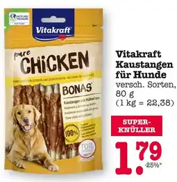 E-Center Vitakraft kaustangen für hunde Angebot