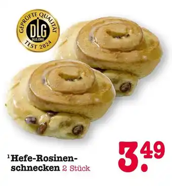 E-Center Hefe-rosinen-schnecken Angebot