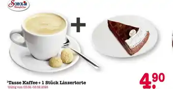 E-Center Scheck-in manufaktur kaffee und linzertorte Angebot