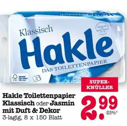 E-Center Hakle klassisch oder jasmin mit duft & dekor Angebot