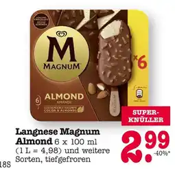 E-Center Langnese magnum almond Angebot