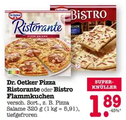 E-Center Dr. oetker ristorante oder bistro flammkuchen Angebot