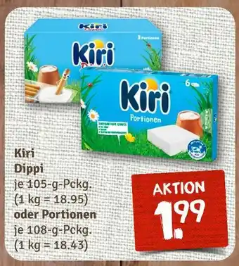 nahkauf Kiri dippi oder portionen Angebot