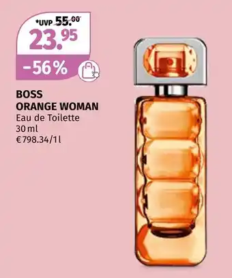 Müller Boss orange woman Angebot