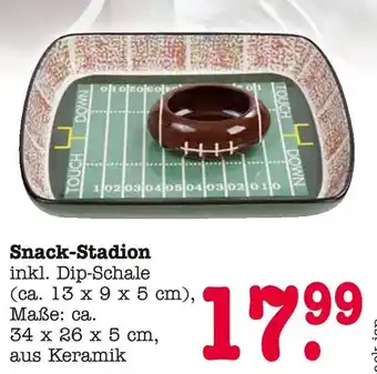 E-Center Snack-stadion Angebot