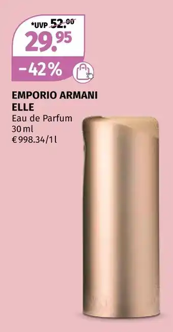 Müller Emporio armani elle Angebot