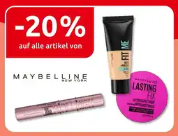 E-Center Maybelline new york -20% Angebot