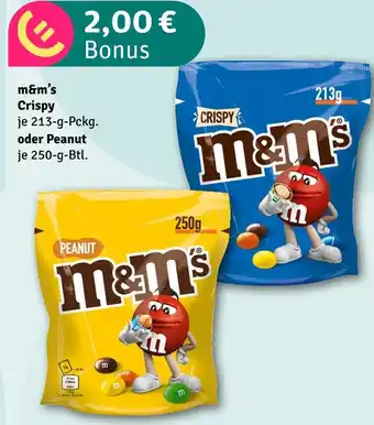 nahkauf M&m’s 2,00 € bonus Angebot