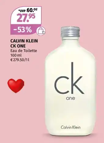 Müller Calvin klein ck one Angebot