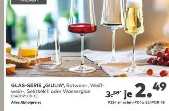 porta Glas-serie „giulia“ Angebot