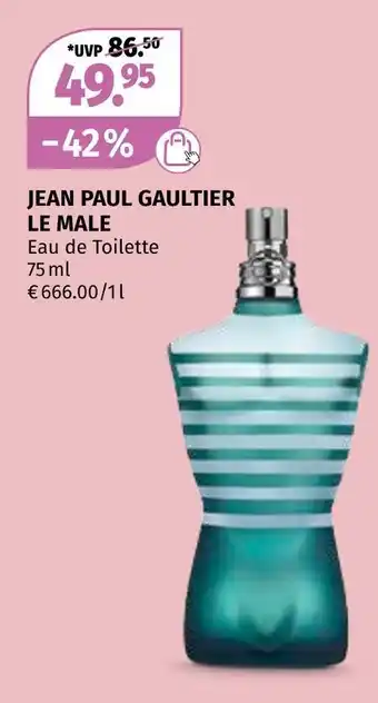 Müller Jean paul gaultier le male Angebot