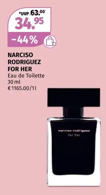 Müller Narciso rodriguez for her Angebot