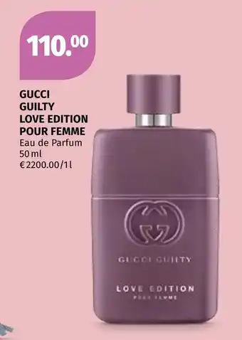 Müller Gucci guilty love edition pour femme Angebot