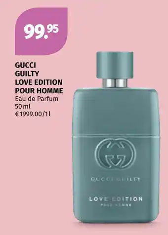 Müller Gucci guilty love edition pour homme Angebot