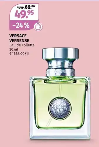 Müller Versace versense eau de toilette Angebot