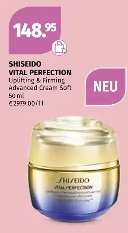 Müller Shiseido vital perfection uplifting & firming advanced cream soft Angebot