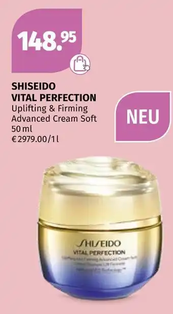 Müller Shiseido vital perfection uplifting & firming advanced cream soft Angebot