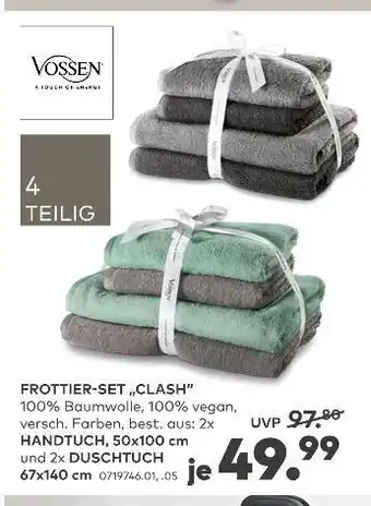 porta Vossen frottier-set clash Angebot