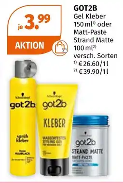 Müller Schwarzkopf got2b Angebot